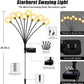 Solar Garden Lights with Firefly Design 4 pack