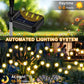 Solar Garden Lights with Firefly Design 4 pack