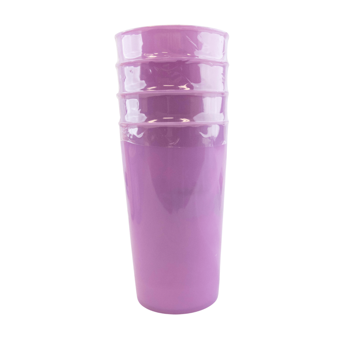 Friends TV Show Purple Color Changing Cups, 4 Count