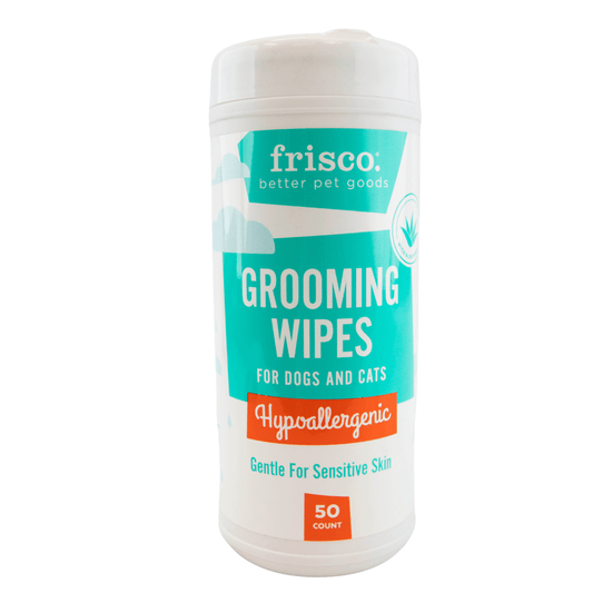 Frisco Hypoallergenic Pet Grooming Wipes for Cats & Dogs 50 Count