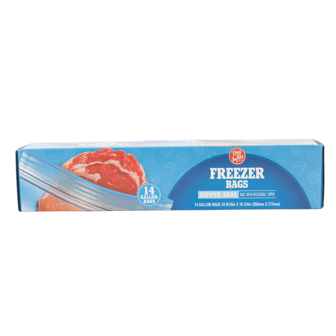 Gallon Zipper Seal Freezer Bags 14 Count