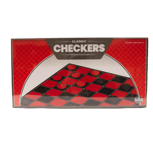 Goliath Classic Checkers Board Game