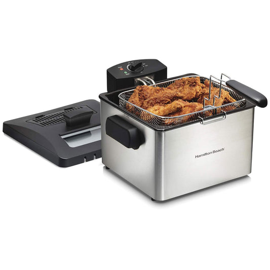 Hamilton Beach 21 Cup Oil Capacity Deep Fryer
