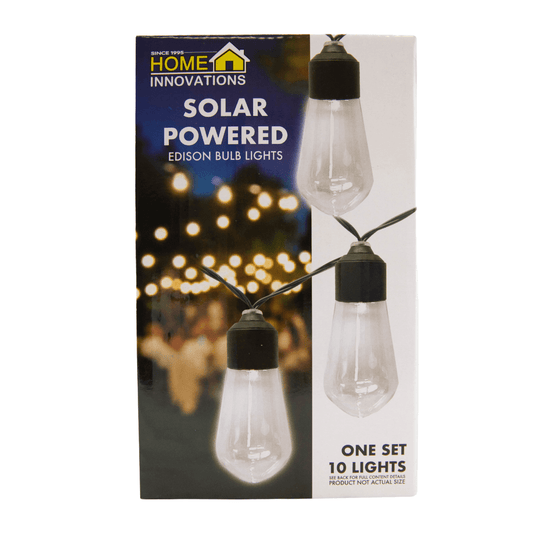 Home Innovations Solar String Lights 10 Count