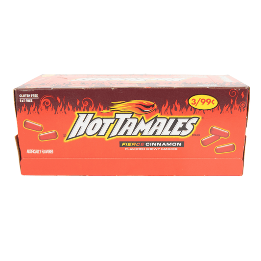 Hot Tamales Fierce Cinnamon Candy 24 Count-BEST BY 09/24