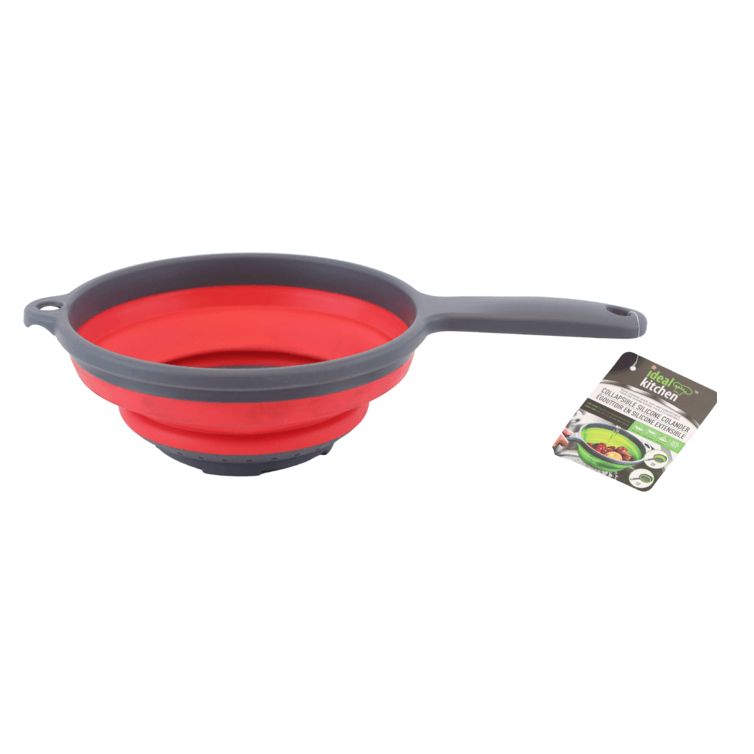 Ideal Kitchen Colander Round Collapsible *RANDOM* Assorted Colors