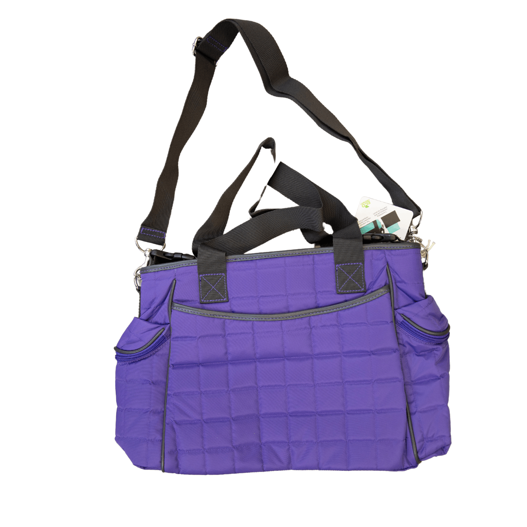 Kalencom Purple Liberty Diaper Bag 11" x 18"