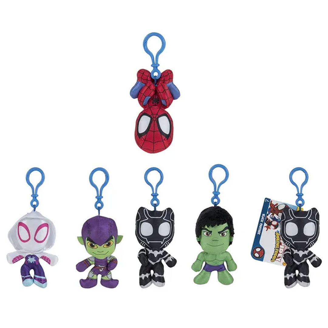 Marvel Spidey Amazing Friends - Plush Keychain