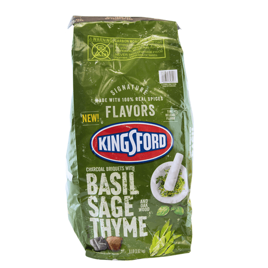 Kingsford Match Light Charcoal Briquets Basil Sage Thyme 8lb Bag**IN STORE PICK UP ONLY**