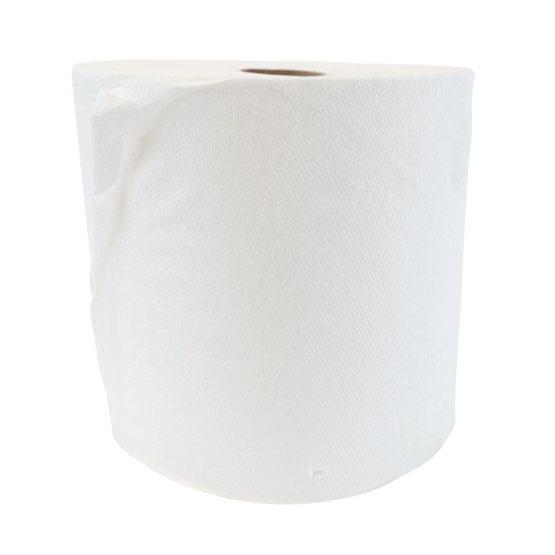 Kitchen Maid White Hardwound Paper Towel Single Roll