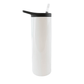 Kupresso Sublimation White Dual Lid Tumbler 20oz