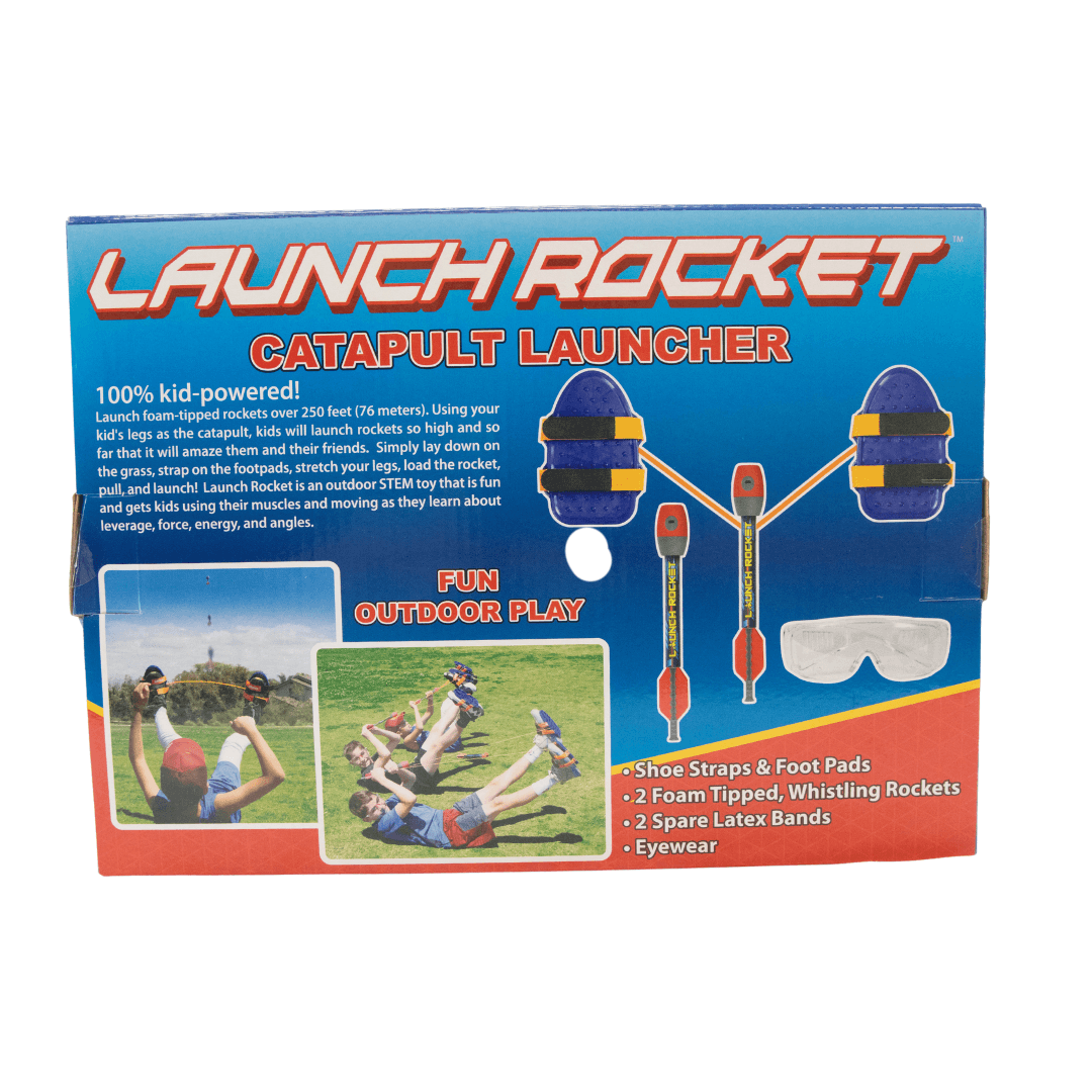 Launch Rocket Catapult Launcher Soars Up to 250ft, Ages 10+