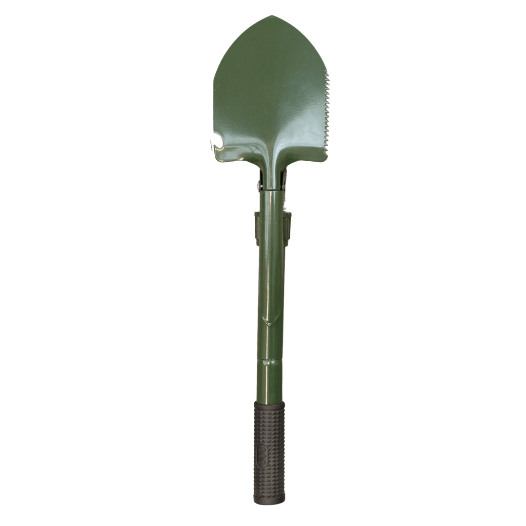 Metal All In 1 Folding Camping Shovel with Pouch