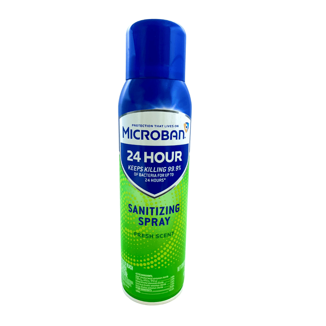 Microban 24 Hr Sanitizing Spray-15 oz Matt's Warehouse Deals