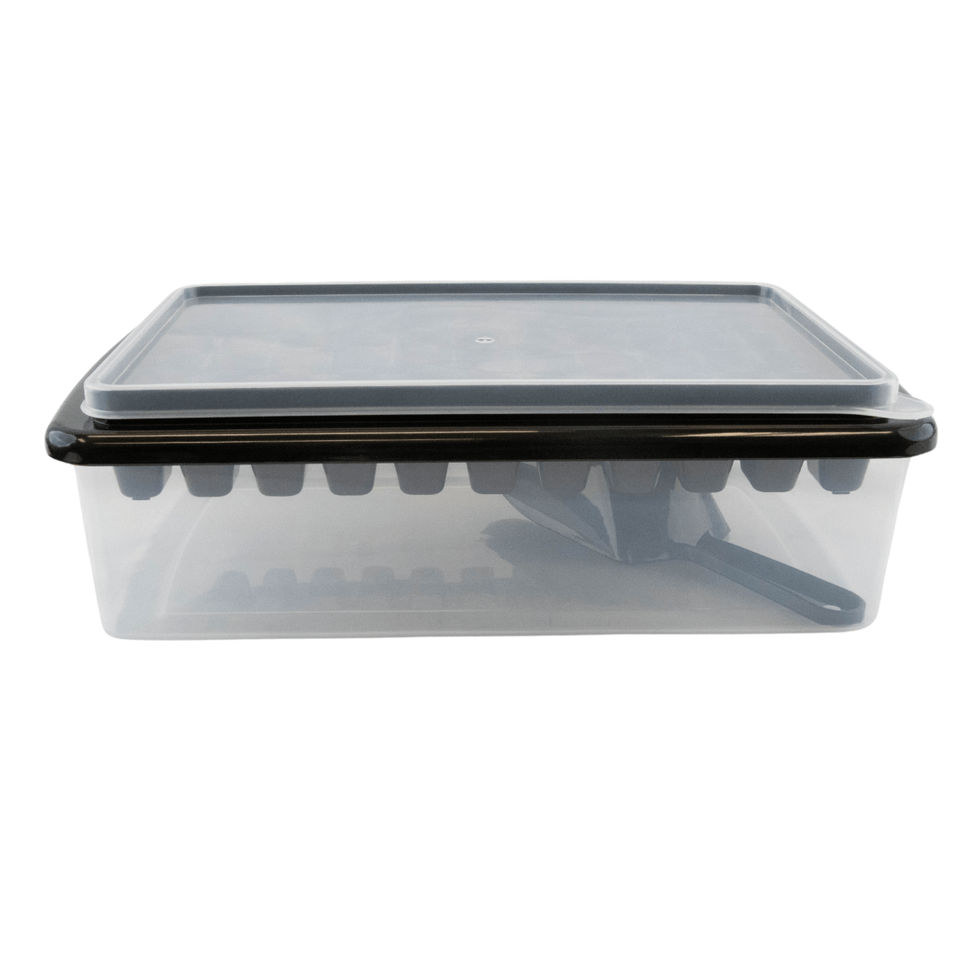 Mini Ice Cube Tray with Lid 10" x 6"