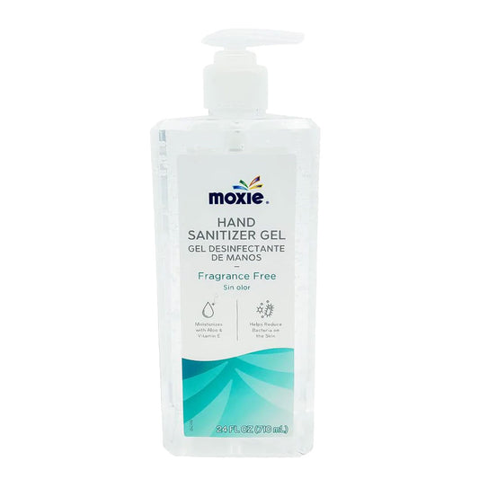Moxie Hand Sanitizer Gel 24FL oz