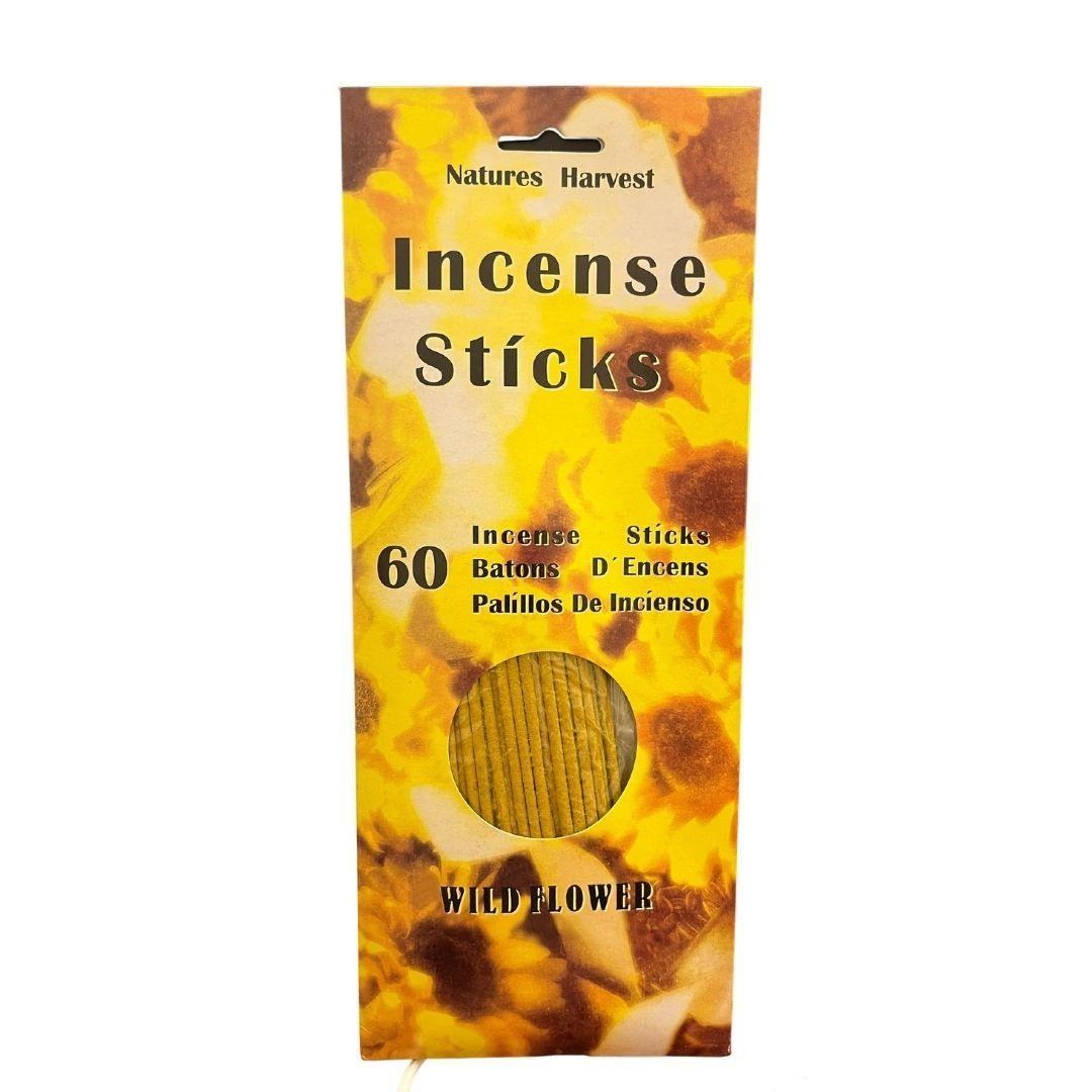 Nature's Harvest Incense Sticks 60 Count