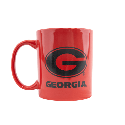 NCAA GA Bulldogs Licensed Red Rally Mug 11oz