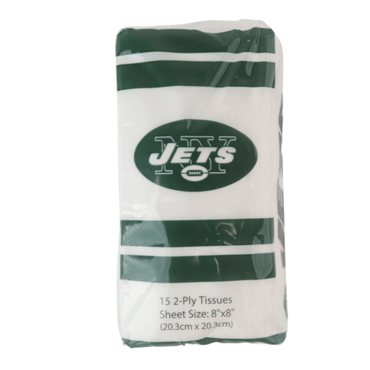 NY Jets Facial Tissues 15 Count