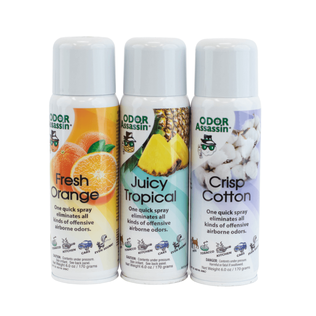 Odor Assassin Deodorizing Air Freshener Spray Variety 6oz