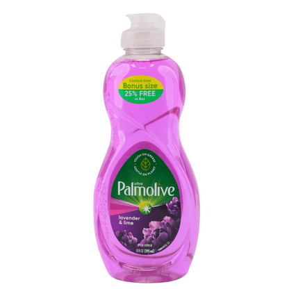 Palmolive Antibacterial Dishwashing Liquid Limited Time Bonus Size Lavender and Lime or Orange 10oz