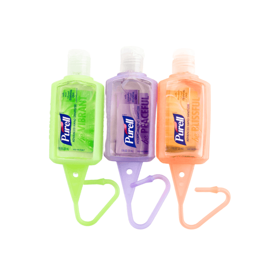 Purell Hand Sanitizer 1oz with Key Loop Asst Colors**RANDOM SELECTION**