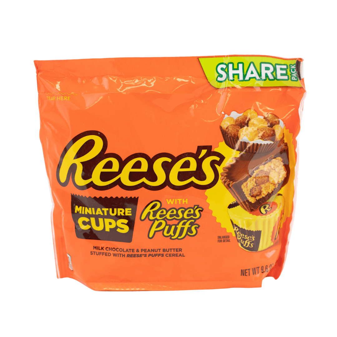 Reese's with Puffs Chocolate Candy 9.6oz-BEST BY 11/31/23