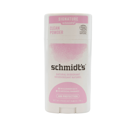 Schmidts Natural Deodorant Clean Powder Scent 2.65oz-BEST BY 04/20/24