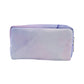 Scunci Small Print Pink and Blue Cosmetic Bag 3" x 6"