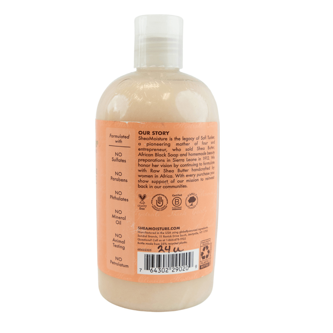 Shea Moisture Curl and Shine Shampoo Silk Protein and Neem Oil 13oz *Shelf Wear*