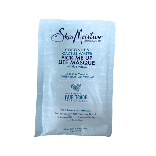 Shea Moisture Pick Me Up Lite Masque With Blue Agave 2 oz