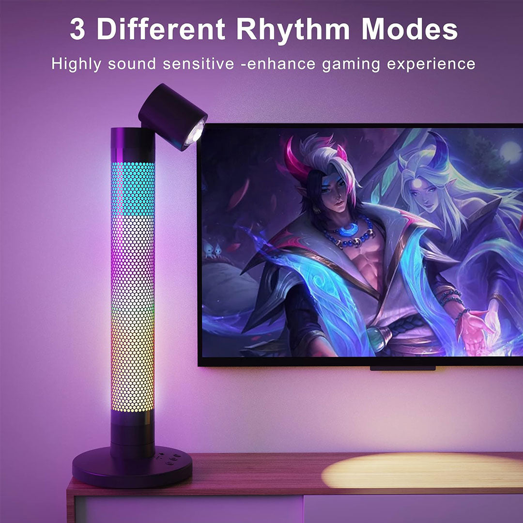 Smart Table Lamp with Bluetooth, work with Alexa