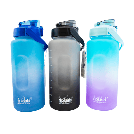Splash Plastic Water Bottle *RANDOM* Assortment 64oz