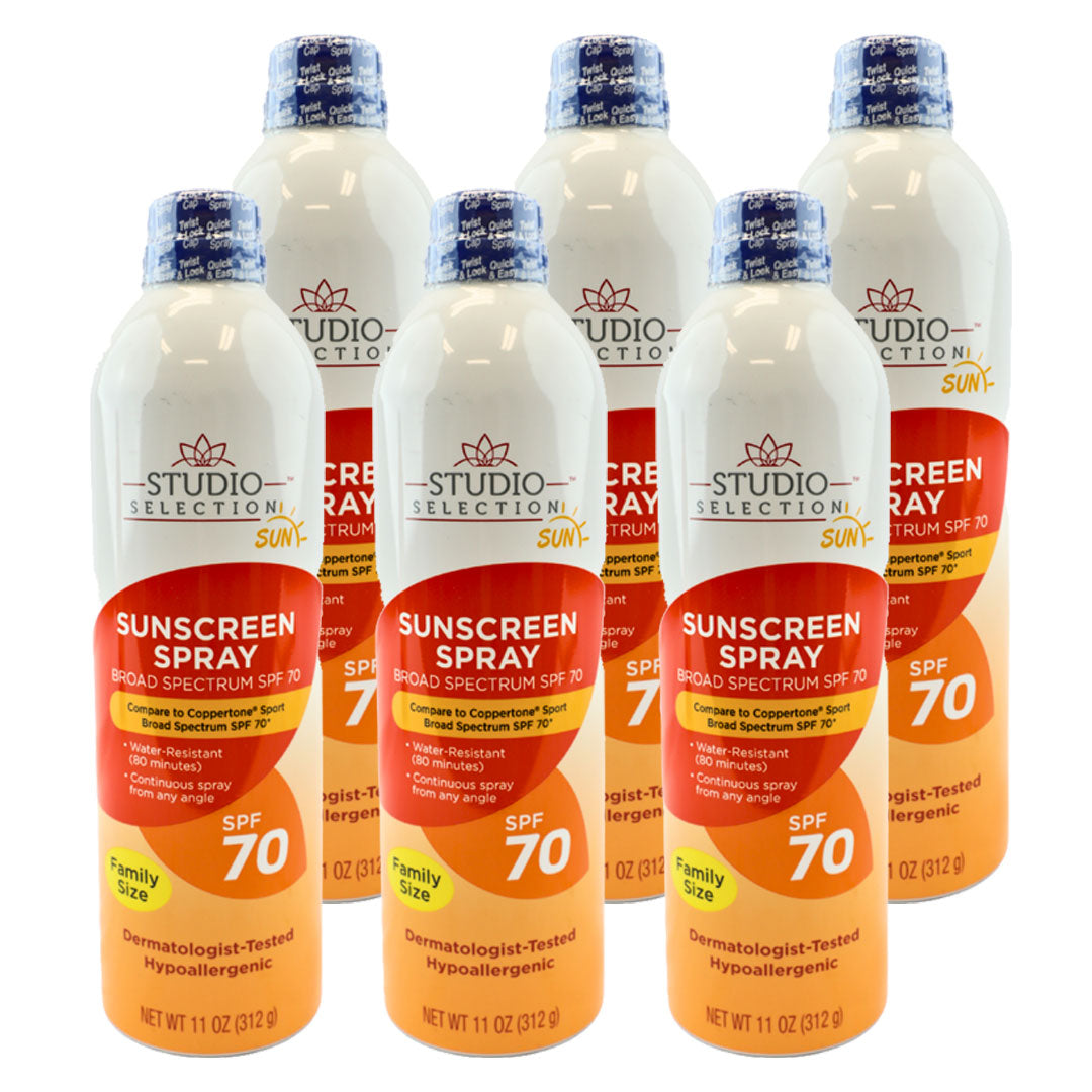 Studio Select Sunscreen Spray SPF 70 11 oz (SOLD BY CASE) 6/ Carton
