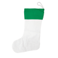 Sublimation Blank Christmas Stocking, 16" x 6"
