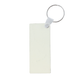 Sublimation Keychain Wooden Rectangle w/Keyring, 10 Count