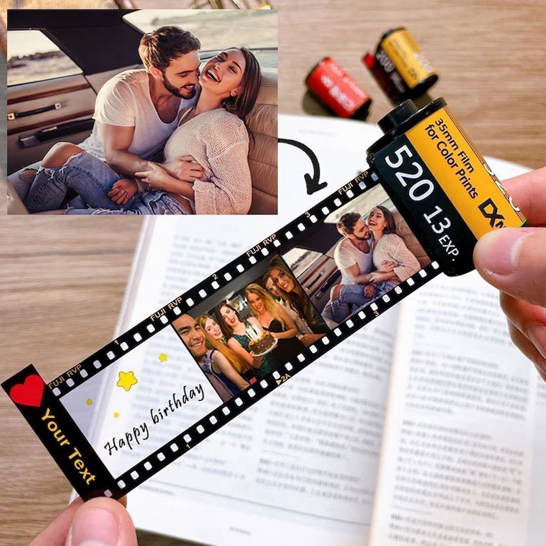 Fujifilm Film MOUZYLCASE Personalized Camera Film Roll Keychain