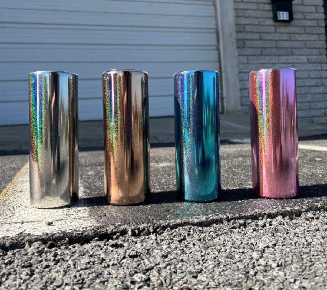 Sublimation Mirror Tumblers 20oz Assortment of Colors