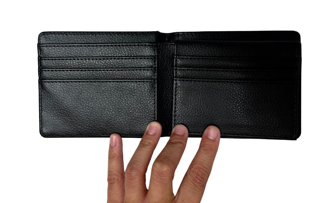 Sublimation PU Leather Men's Wallet with ID License Flap Matt's Warehouse Deals