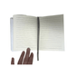 Sublimation PU Leather White Mini Journal Size A6