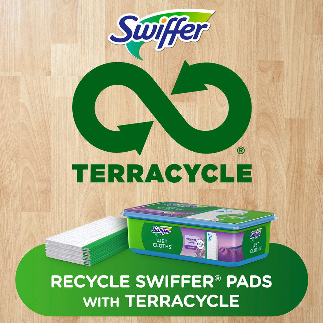 Swiffer Wet Mopping Cloths Lavender