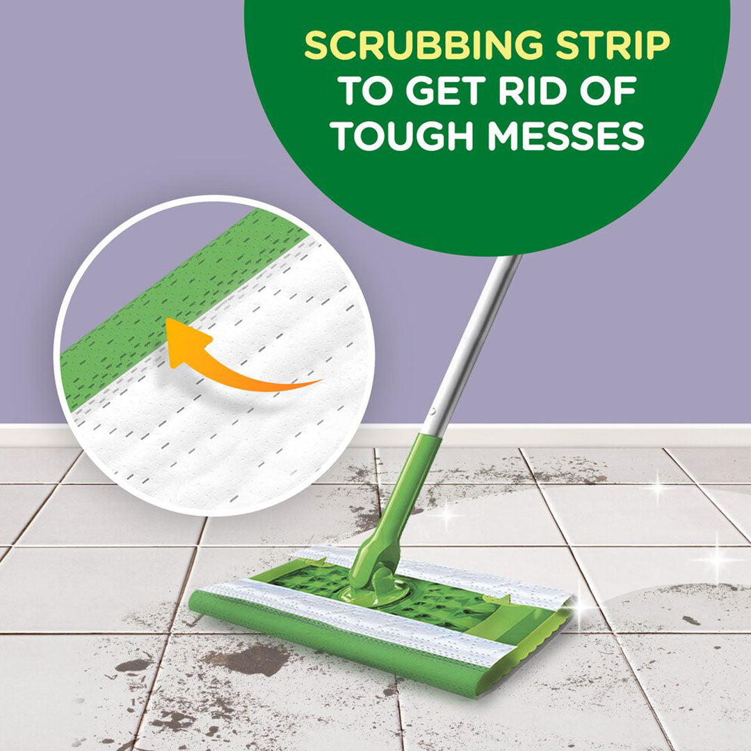 Swiffer Wet Mopping Cloths Lavender