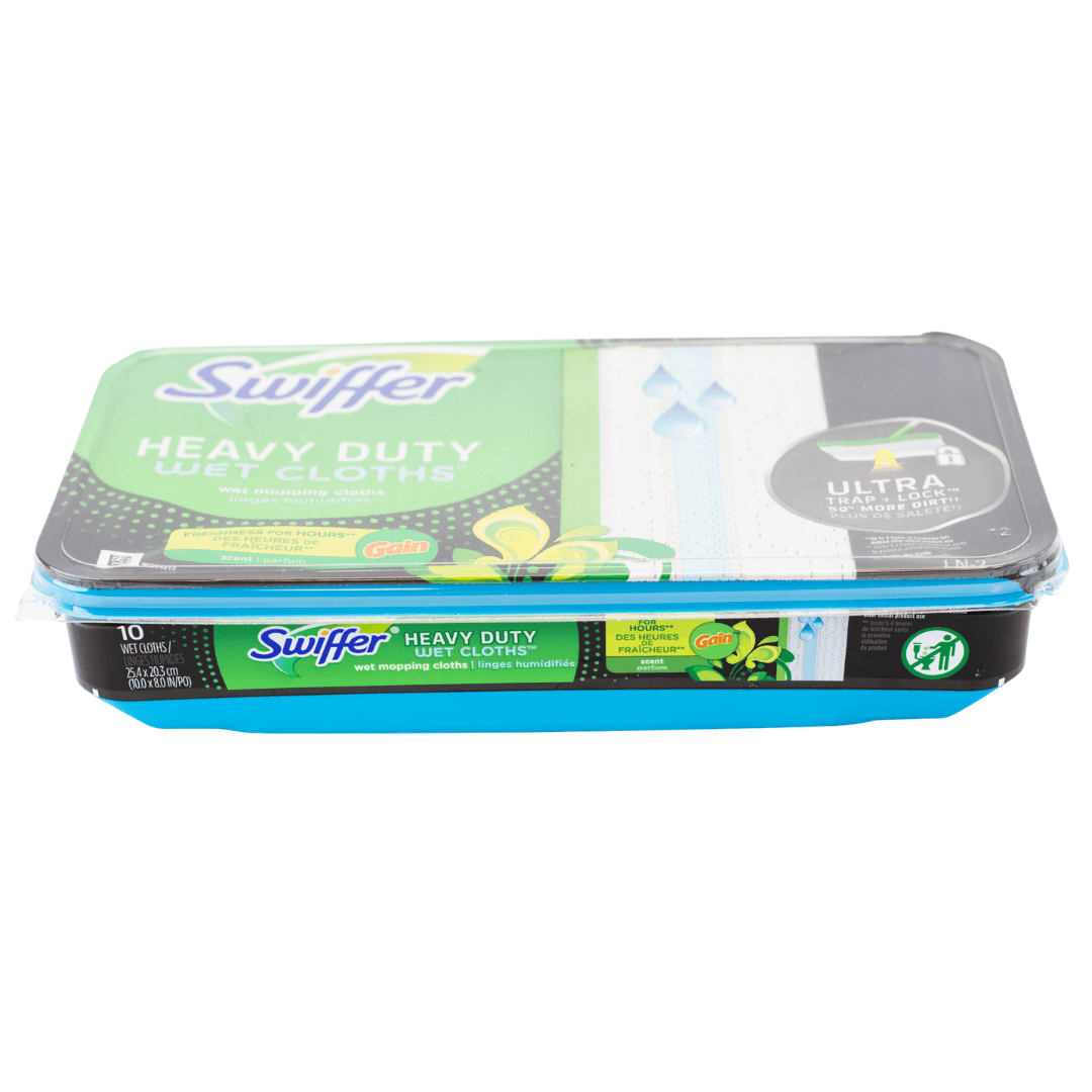 Swiffer Heavy Duty Gain Scent Wet Mopping Cloths 10 Count