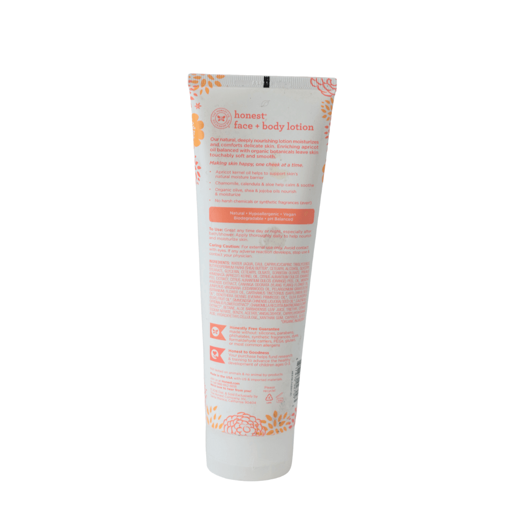 The Honest Co. Apricot Honest Face and Body Lotion 8.5 oz