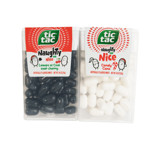 TicTac Sour Cherry or Candy Cane Naughty or Nice.84oz-BEST BY UNAVAILABLE