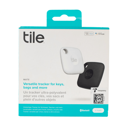 Tile Mate Versatile Tracker Tag, 2 Pack