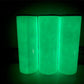 UV Glow in the Dark Halo Tumbler with Clear Lid and Straw 20 oz