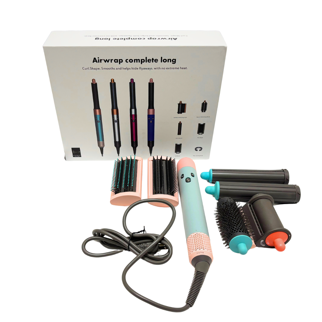 Dyson HS01 ヘアスタイリングツール Airwrap Complete 6in1 Hair Styler and Straingthener