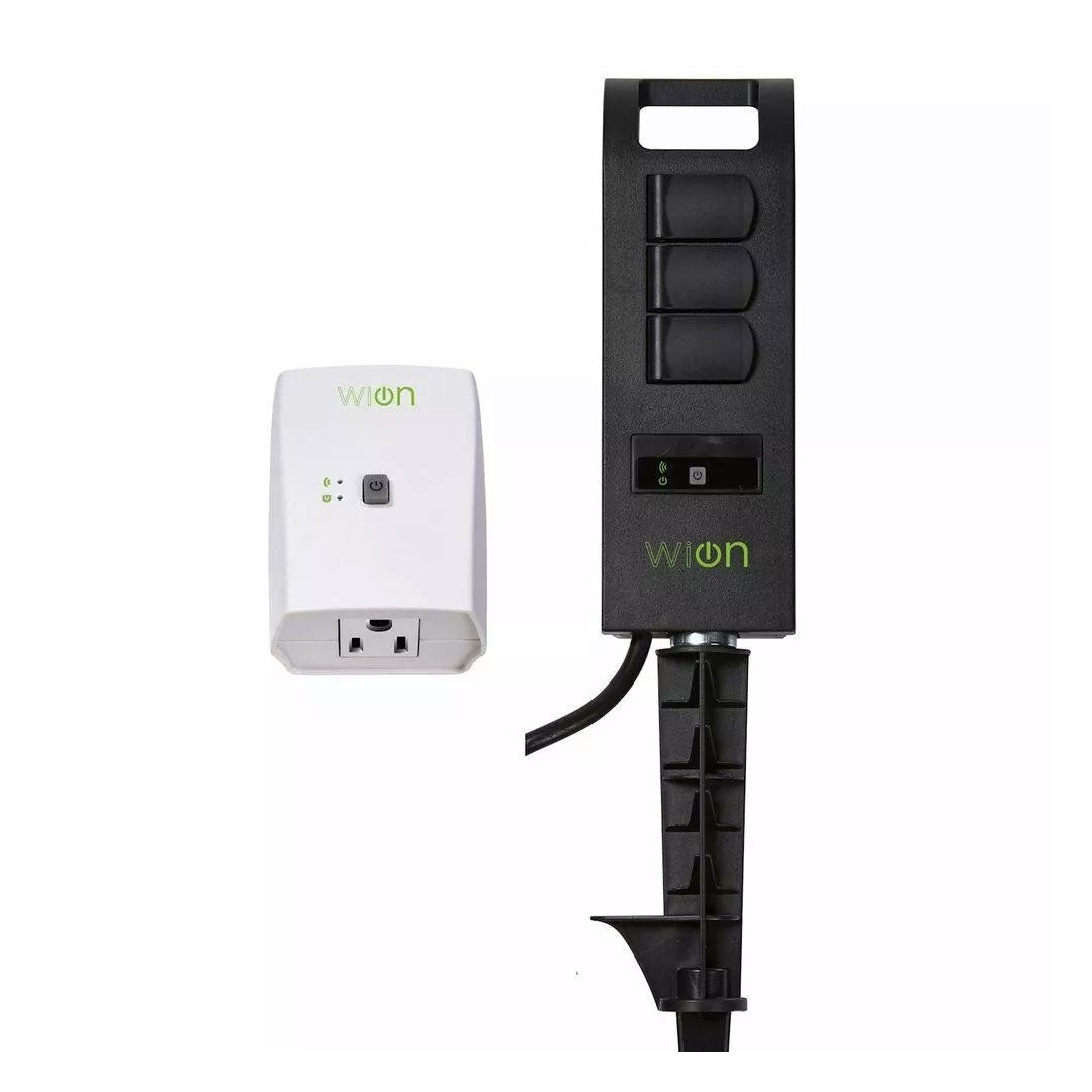WiOn Indoor Outdoor WiFi Combo Smart Plugin
