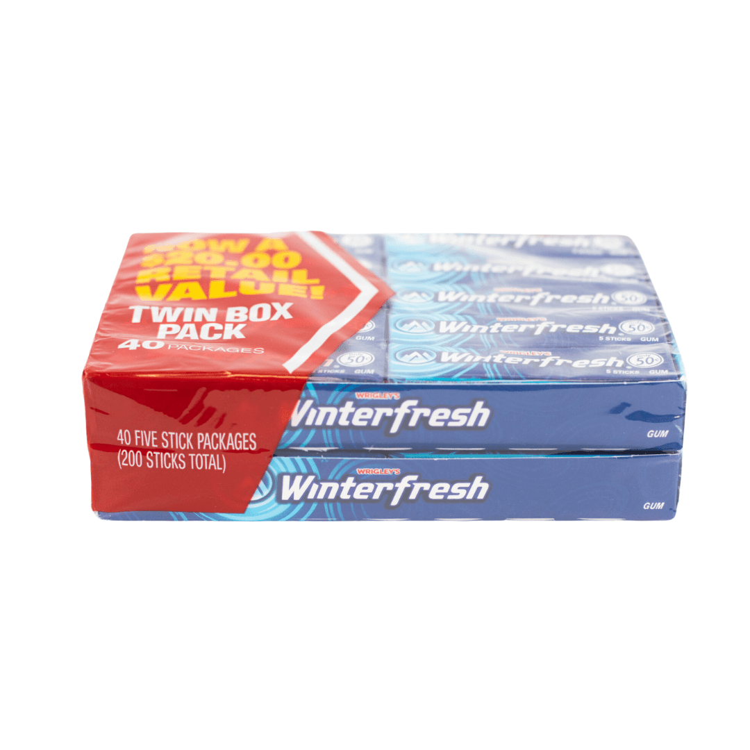 Wrigleys Winterfresh Gum 40 Count-BEST BY 12/05/23